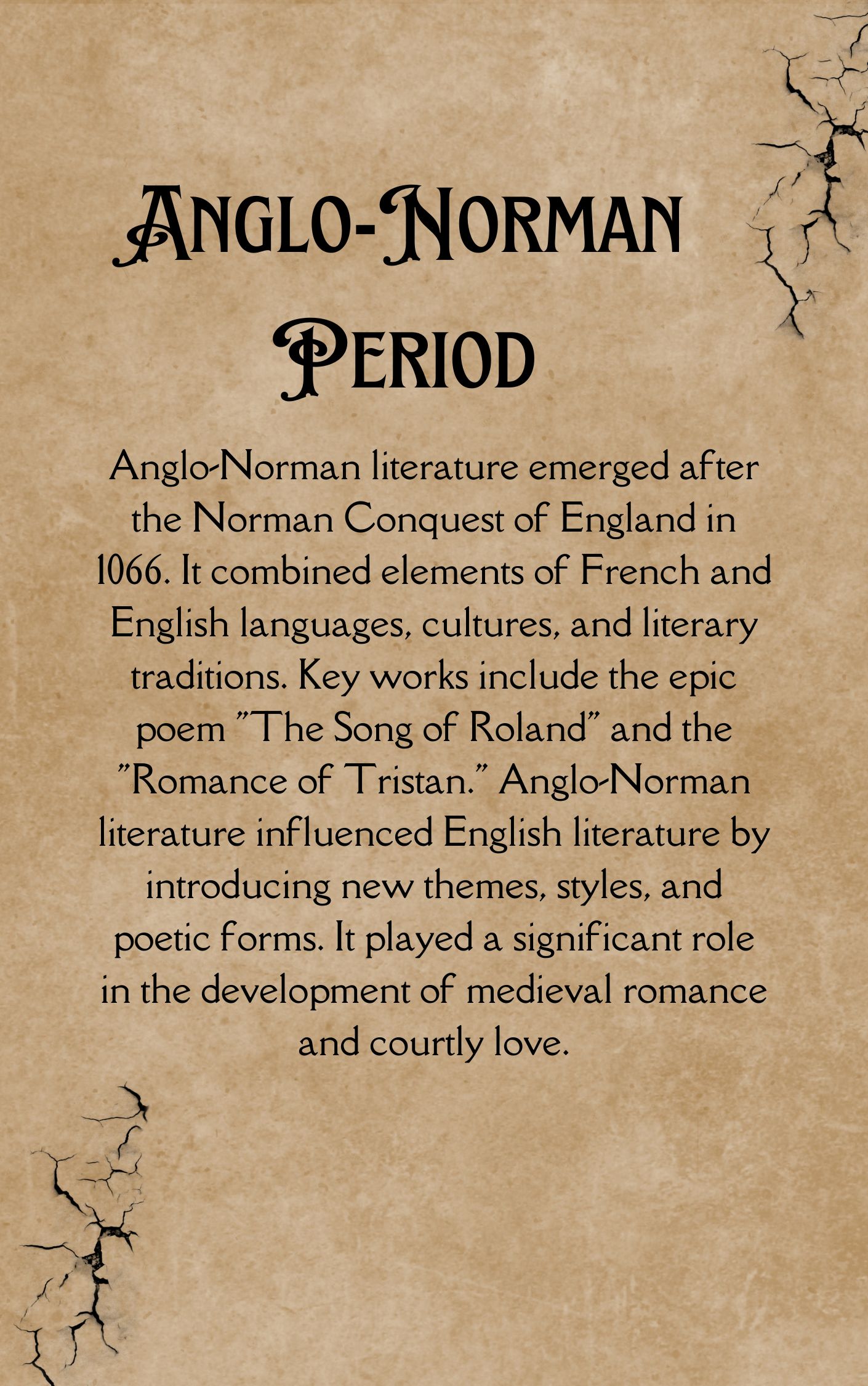 Anglo-Norman Period-Important writers for Ugc Net English