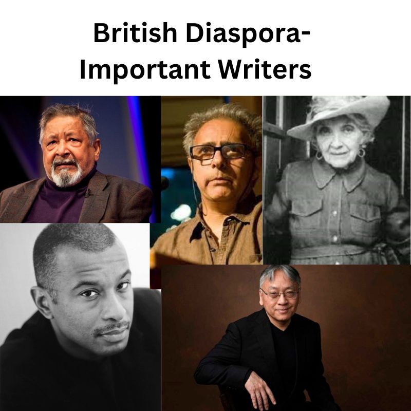  British Diaspora-Important Writers for UGC NET English